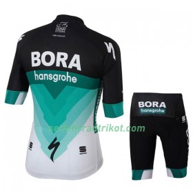 Fahrradbekleidung Radtrikot Kurzarm + Radhose Kurze 2018 Bora-Hansgrohe N001 